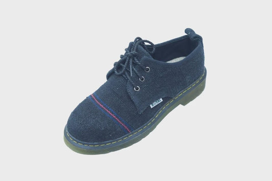 Eco - Friendly Handmade Hemp Half Boots: Vegan Nepali - Style Footwear for Hiking and Festivals Festival_Ready_Shoes