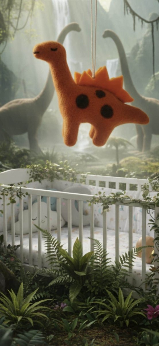 Felt Stegosaurus Dinosaur: Sustainable Kids Toy (100% Wool, Fair Trade) client_gift