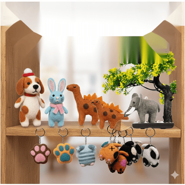 Felt Ornaments - namaste artisans