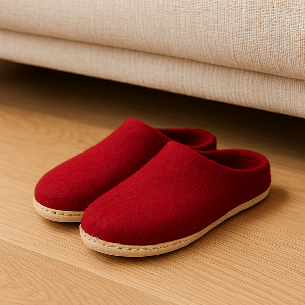 Felt Slippers - namaste artisans