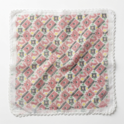 Nepali Dhaka Rumal – Traditional Woven Handkerchief