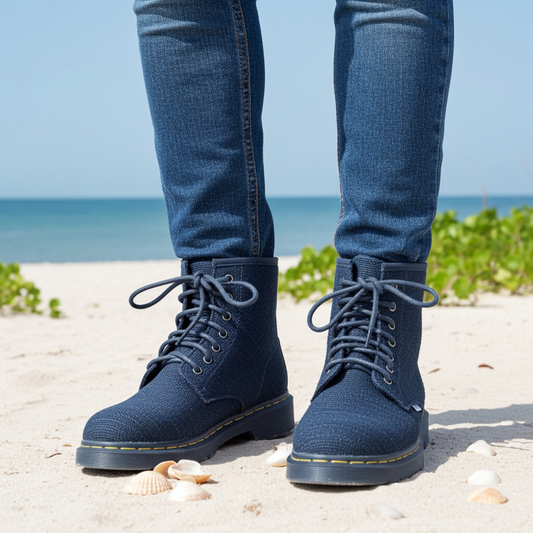 Himalayan Hemp Hiking Boots (Ankle High) | Rugged Vegan Footwear