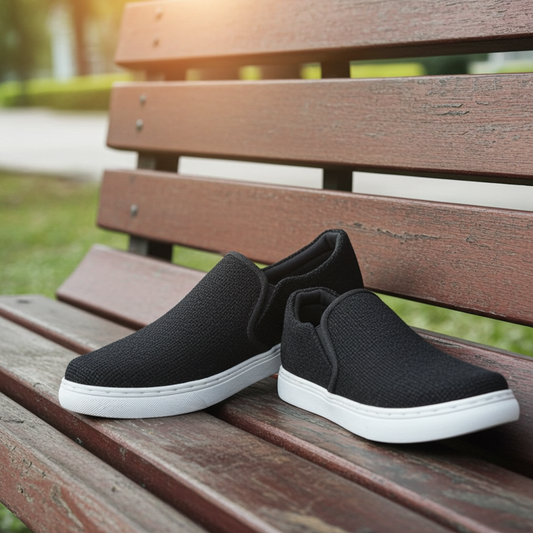Eco Hemp Slip-On Sneakers - Breathable, Durable, Unisex Flats