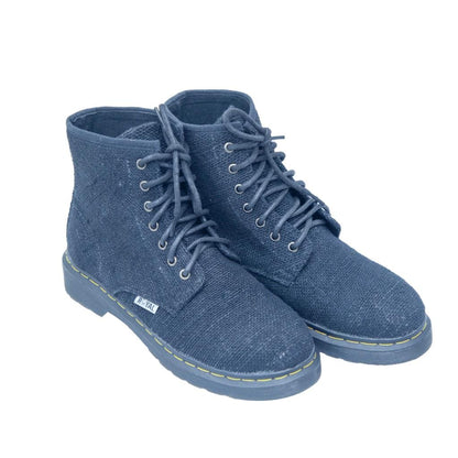 Eco - Friendly Handmade Hemp Boots: Vegan Unisex All - Season Sustainable Footwear comfortable_bohemian