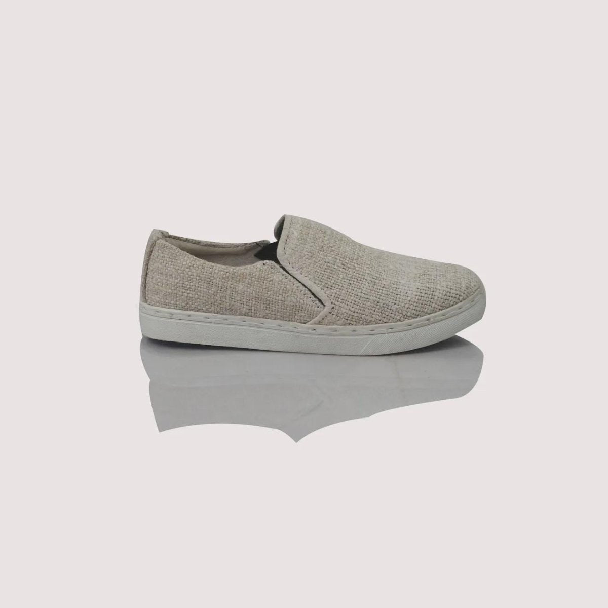Eco - Friendly Hemp Slip - On Sneakers: Handmade Vegan Footwear from Nepal for Sustainable Comfort Durable_Vegan_Shoes