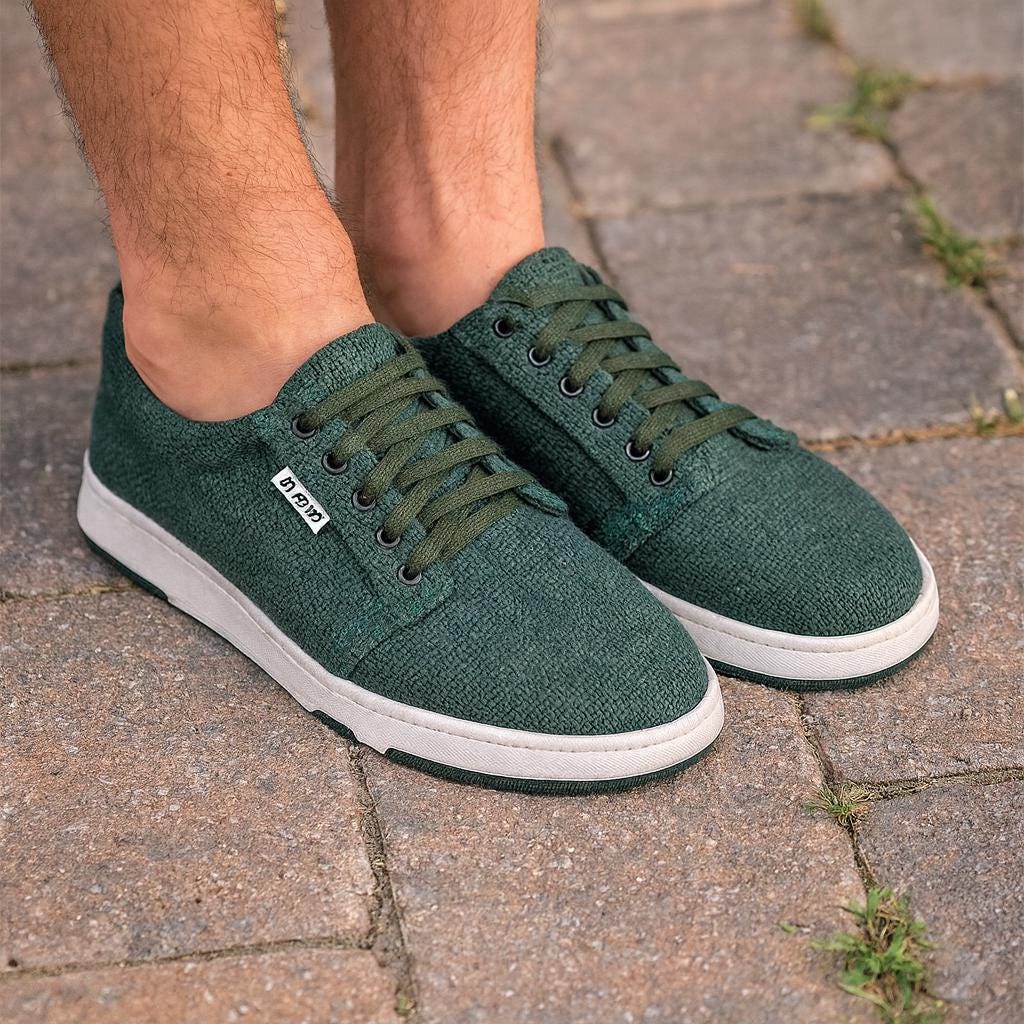 Eco - Friendly Hemp Sneakers: Handmade Organic Vegan Unisex Footwear for Sustainable Comfort and Style ecofriendly_shoe_low
