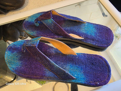 Eco - Friendly Unisex Hemp Flip Flops | Fair Trade Sandals | Sustainable Summer Footwear Australia beach_sandals