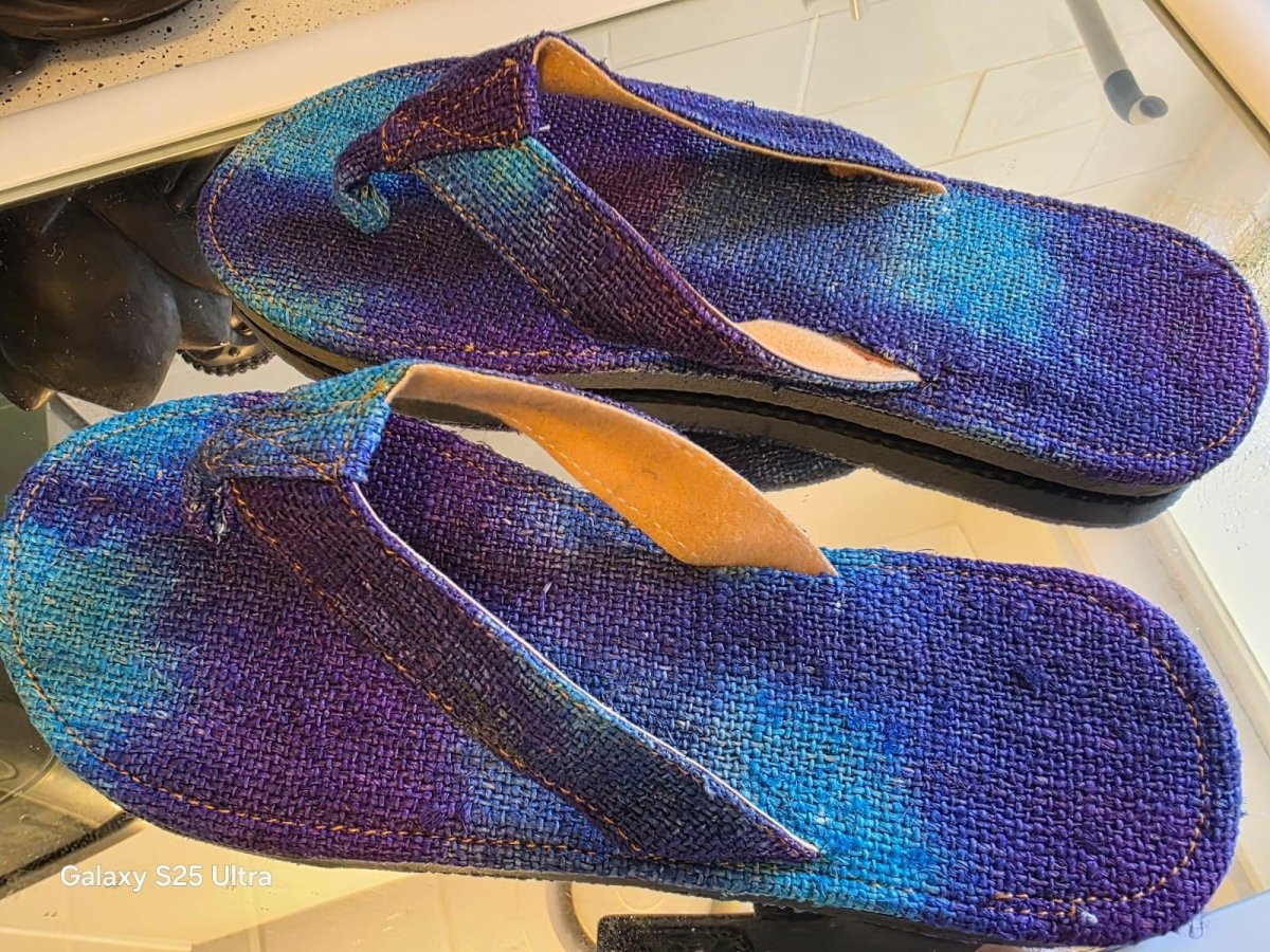 Eco - Friendly Unisex Hemp Flip Flops | Fair Trade Sandals | Sustainable Summer Footwear Australia beach_sandals