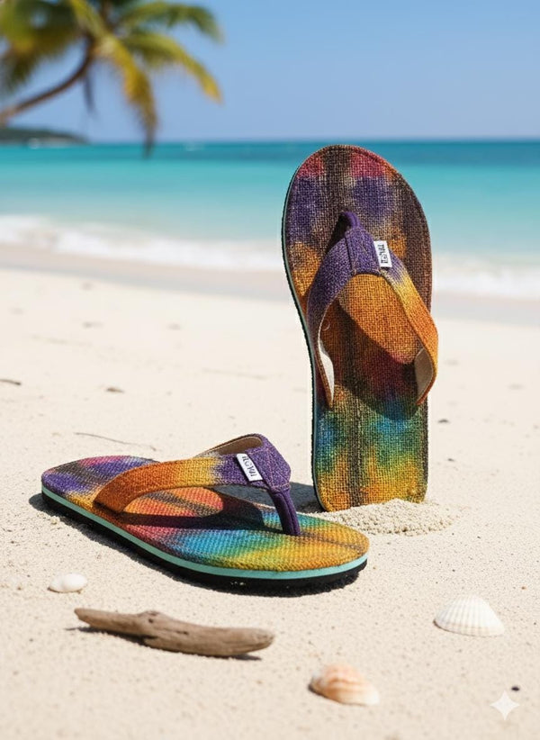 Eco - Friendly Unisex Hemp Flip Flops | Fair Trade Sandals | Sustainable Summer Footwear Australia beach_sandals