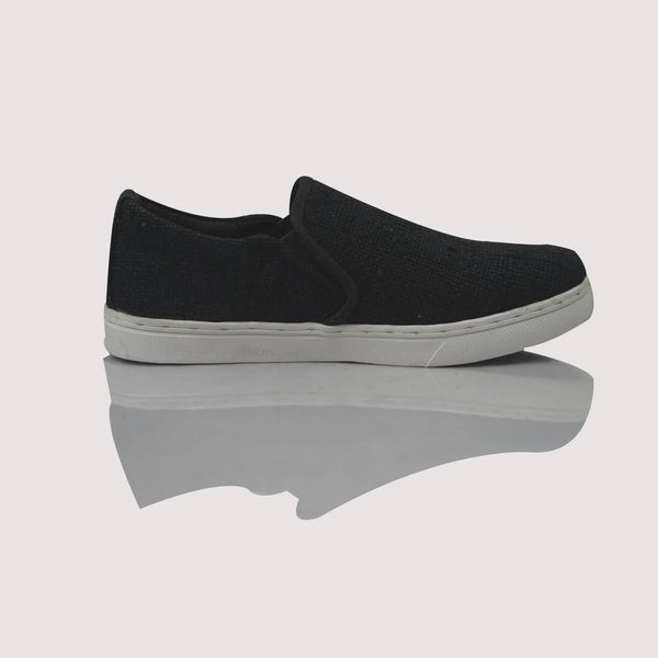 Eco Hemp Slip - On Sneakers - Breathable, Durable, Unisex Flats Durable_Hemp_Upper