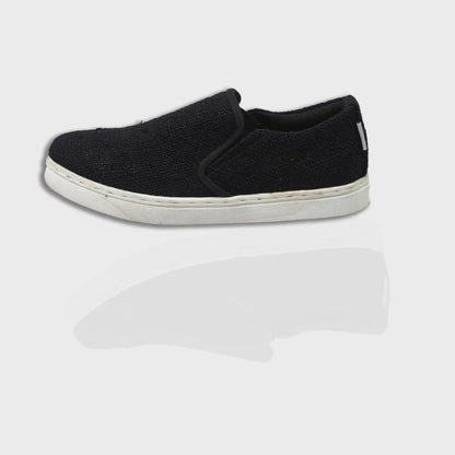 Eco Hemp Slip - On Sneakers - Breathable, Durable, Unisex Flats Durable_Hemp_Upper