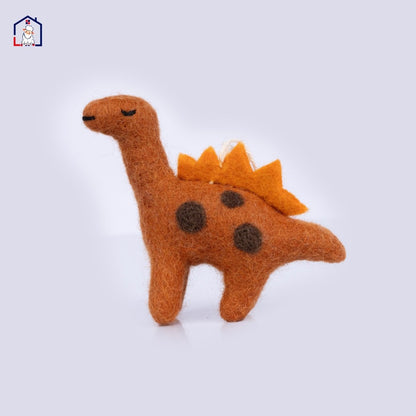 Felt Stegosaurus Dinosaur: Sustainable Kids Toy (100% Wool, Fair Trade) client_gift