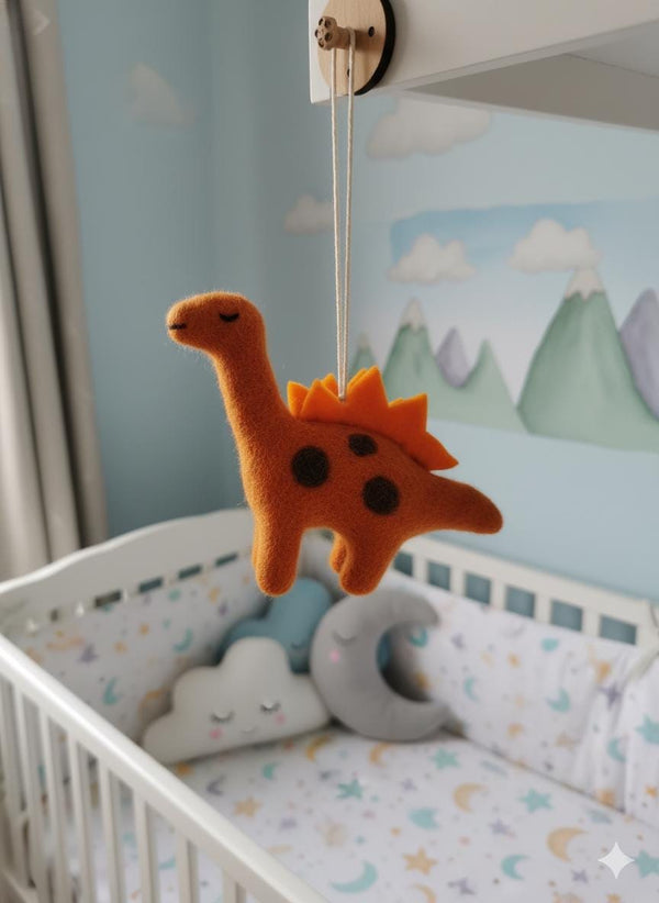Felt Stegosaurus Dinosaur: Sustainable Kids Toy (100% Wool, Fair Trade) client_gift