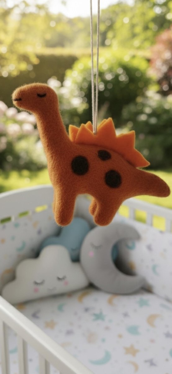 Felt Stegosaurus Dinosaur: Sustainable Kids Toy (100% Wool, Fair Trade) client_gift