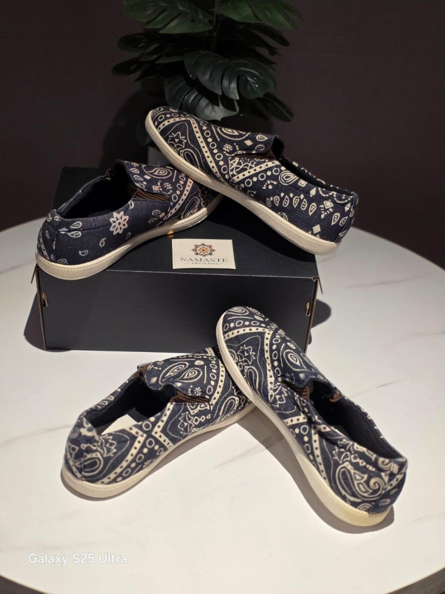 Mandala Hemp Sneakers: Casual Bohemian Shoes (Unisex, Sustainable) casual_hippie_shoe