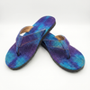 Blue Dye Hemp Flip Flops – Blue & Tie Dye Vegan Summer Sandals