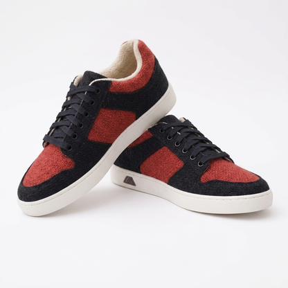 Organic Hemp Sneakers – Vegan Natural Dye Shoes with Rubber Sole