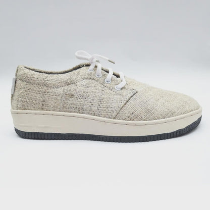Sustainable Hemp Canvas Sneakers: Vegan, Unisex, Handmade in Nepal, Eco - Friendly Footwear breathable_organic