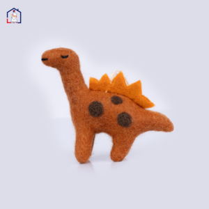 Dinosaur – Stegosaurus Felt Christmas Ornament