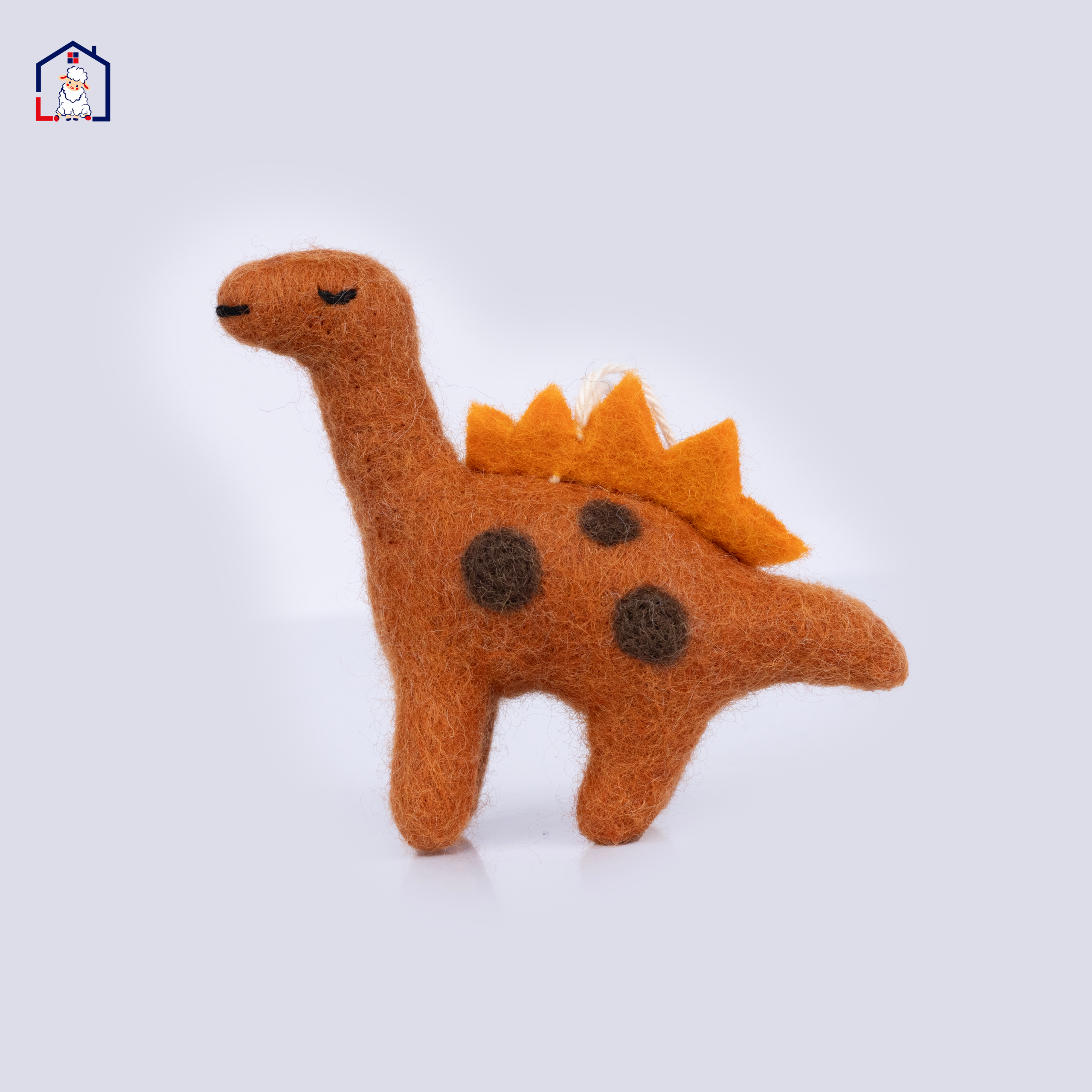 Dinosaur โ Stegosaurus Felt Christmas Ornament | Namaste Artisans Dinosaur โ Stegosaurus Felt Christmas Ornament