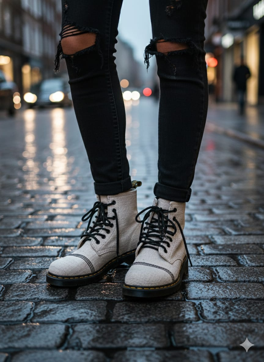 Classic Hemp Boots — Natural | Namaste Artisans Classic Hemp Boots — Natural